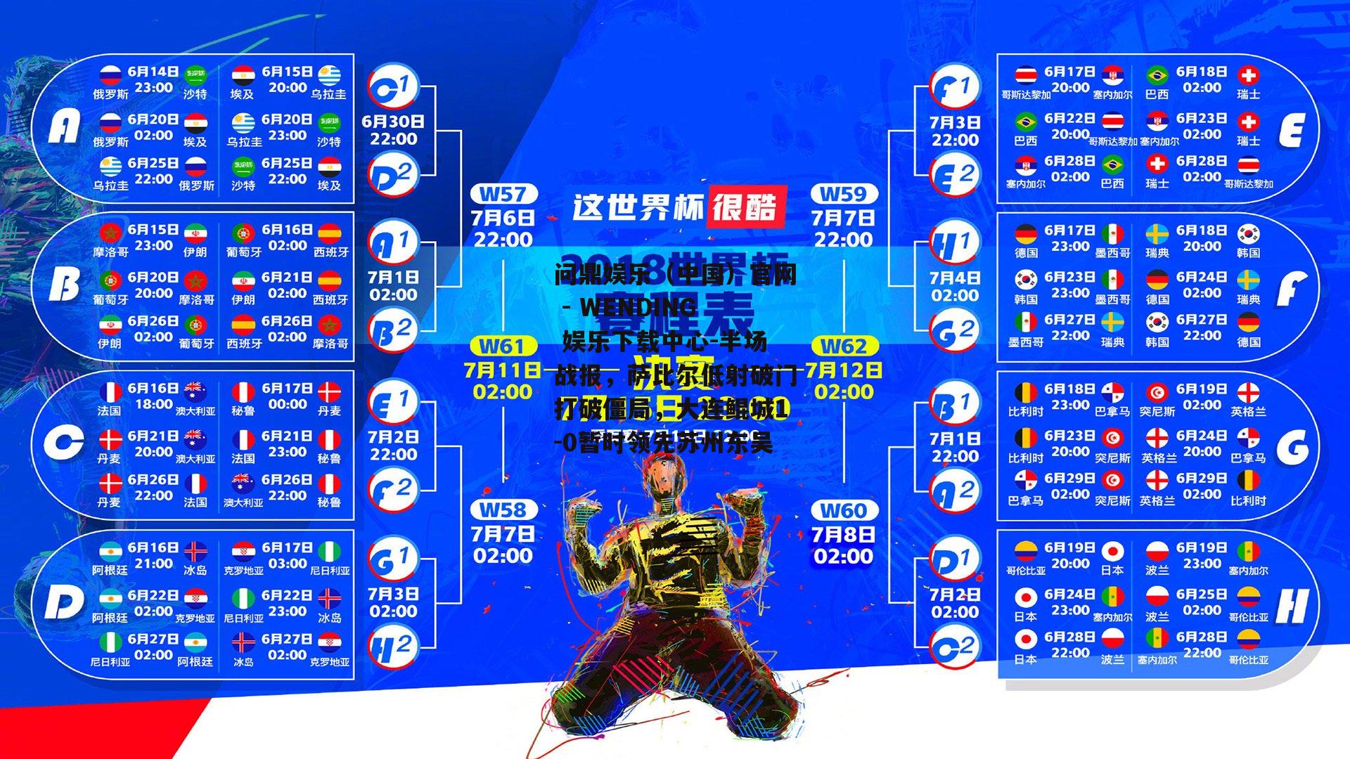 半场战报，萨比尔低射破门打破僵局，大连鲲城1-0暂时领先苏州东吴